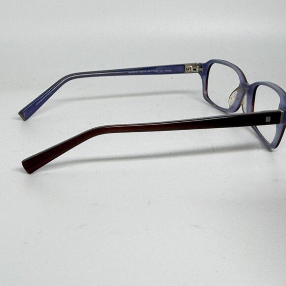 Modo Com Eyeglasses Frame Mod 6014 Brown Purple 50-16-138 Japan H18817 - Picture 4 of 7